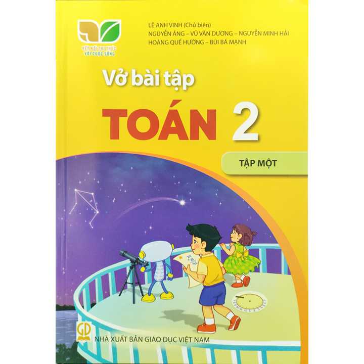 Sách giáo khoa (SGK) - Vở Bài Tập Toán Lớp 2 Tập 1 Kết nối tri thức với cuộc sống