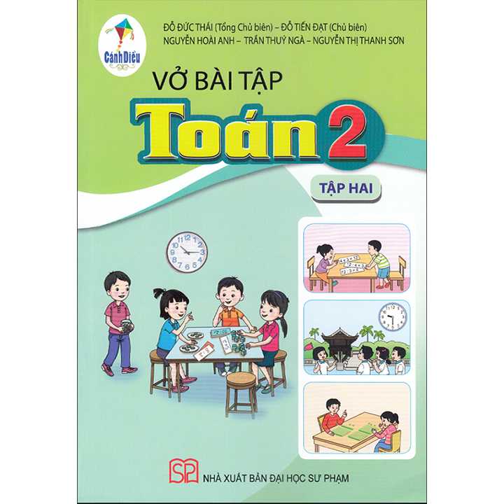 Sách giáo khoa (SGK) - Vở Bài Tập Toán Lớp 2 Tập 2 Cánh diều