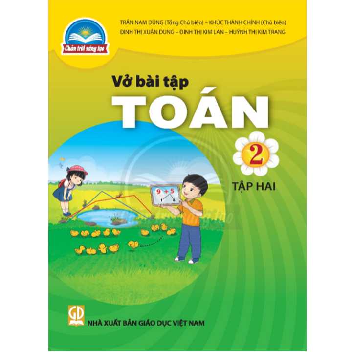 Sách giáo khoa (SGK) - Vở Bài Tập Toán Lớp 2 Tập 2 Chân trời sáng tạo