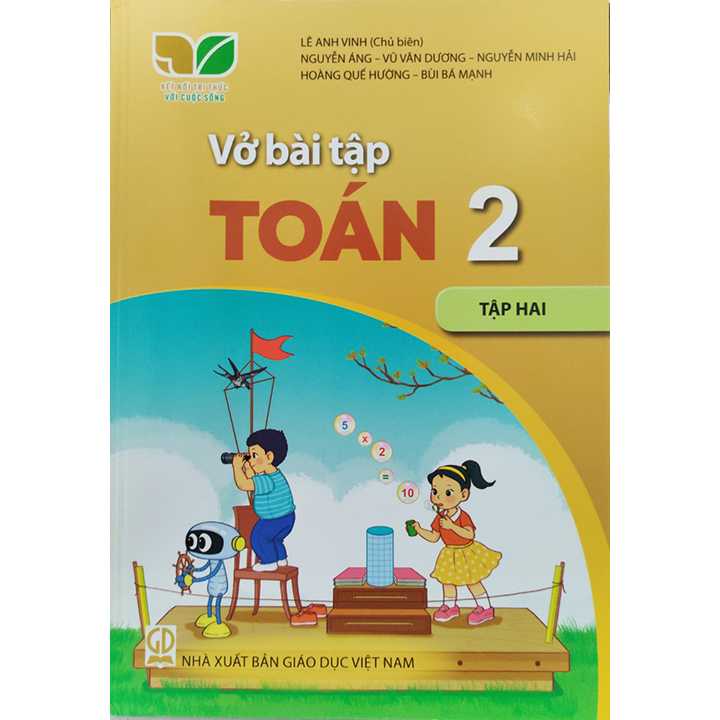 Sách giáo khoa (SGK) - Vở Bài Tập Toán Lớp 2 Tập 2 Kết nối tri thức với cuộc sống