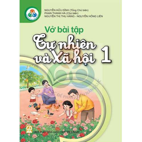 Sách giáo khoa (SGK) - Vở Bài Tập Tự Nhiên Và Xã Hội Lớp 1 Cùng học để phát triển