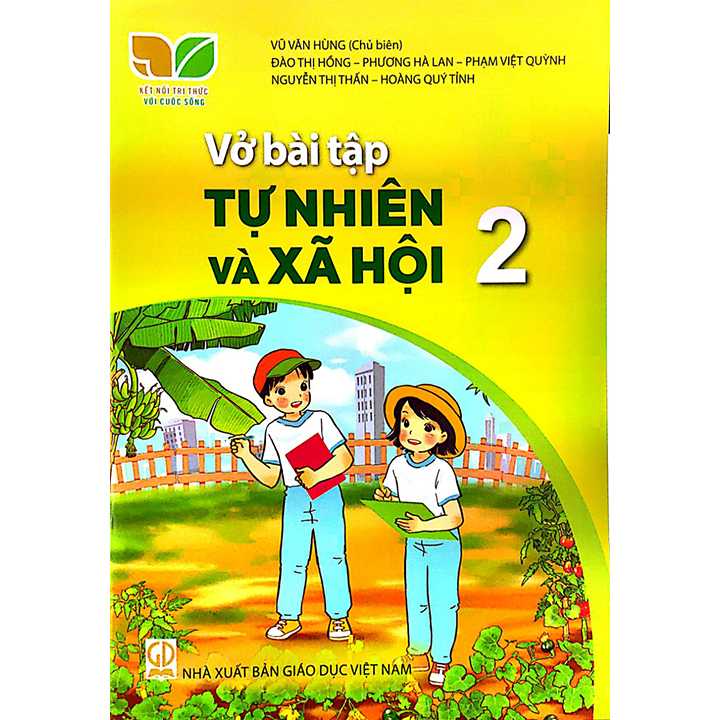 Sách giáo khoa (SGK) - Vở Bài Tập Tự Nhiên Và Xã Hội Lớp 2 Kết nối tri thức với cuộc sống