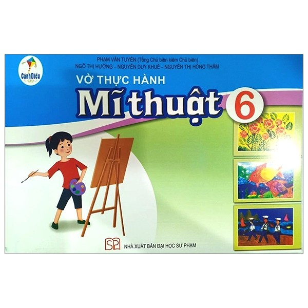 Sách giáo khoa (SGK) - Vở Thực Hành Mĩ Thuật Lớp 6 Cánh diều