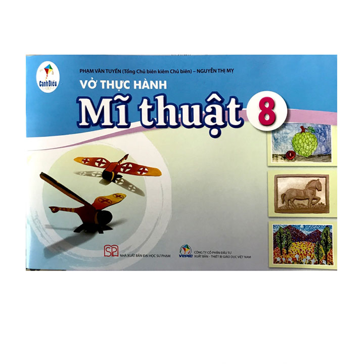 Sách giáo khoa (SGK) - Vở Thực Hành Mĩ Thuật Lớp 8 Cánh diều