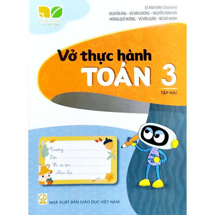 Sách giáo khoa (SGK) - Vở Thực Hành - Toán Lớp 3 Tập 2 Kết nối tri thức với cuộc sống