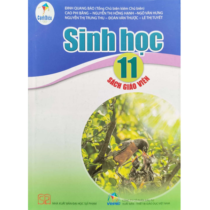 Sách giáo viên (SGV) - Sinh Học Lớp 11 Cánh diều