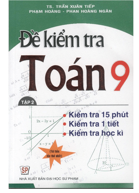 Đề kiểm tra lớp 9 môn Toán (Tập 2)