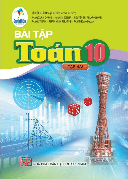 Sách bài tập lớp 10 môn Toán (tập 2) (Cánh Diều)