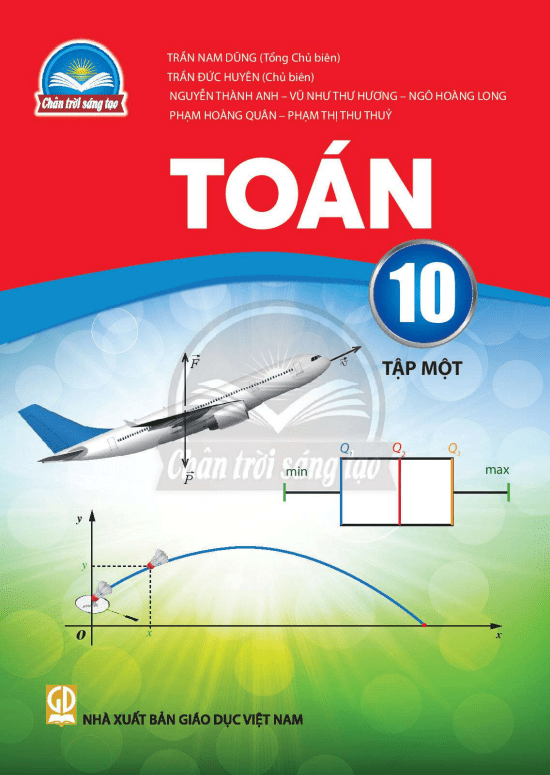 Sách giáo khoa lớp 10 môn Toán (tập 1) (Chân Trời Sáng Tạo)