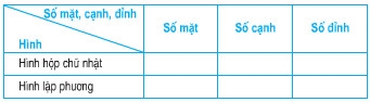  Hình hộp chữ nhật. Hình lập phương - sách giáo khoa (SGK) toán lớp 5 trang 107