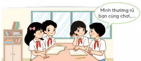 Trao đổi về những lời nói, việc làm của em để duy trì và phát triển