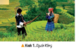  Đọc thông tin và quan sát các hình 1, 2, em hãy kể tên mội số dân tộc sinh sống ở vùng Trung du và miền núi Bắc Bộ.
